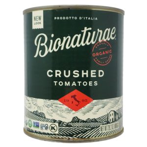 Bionaturae Organic Crushed Tomatoes No Salt Added – 28.2 oz