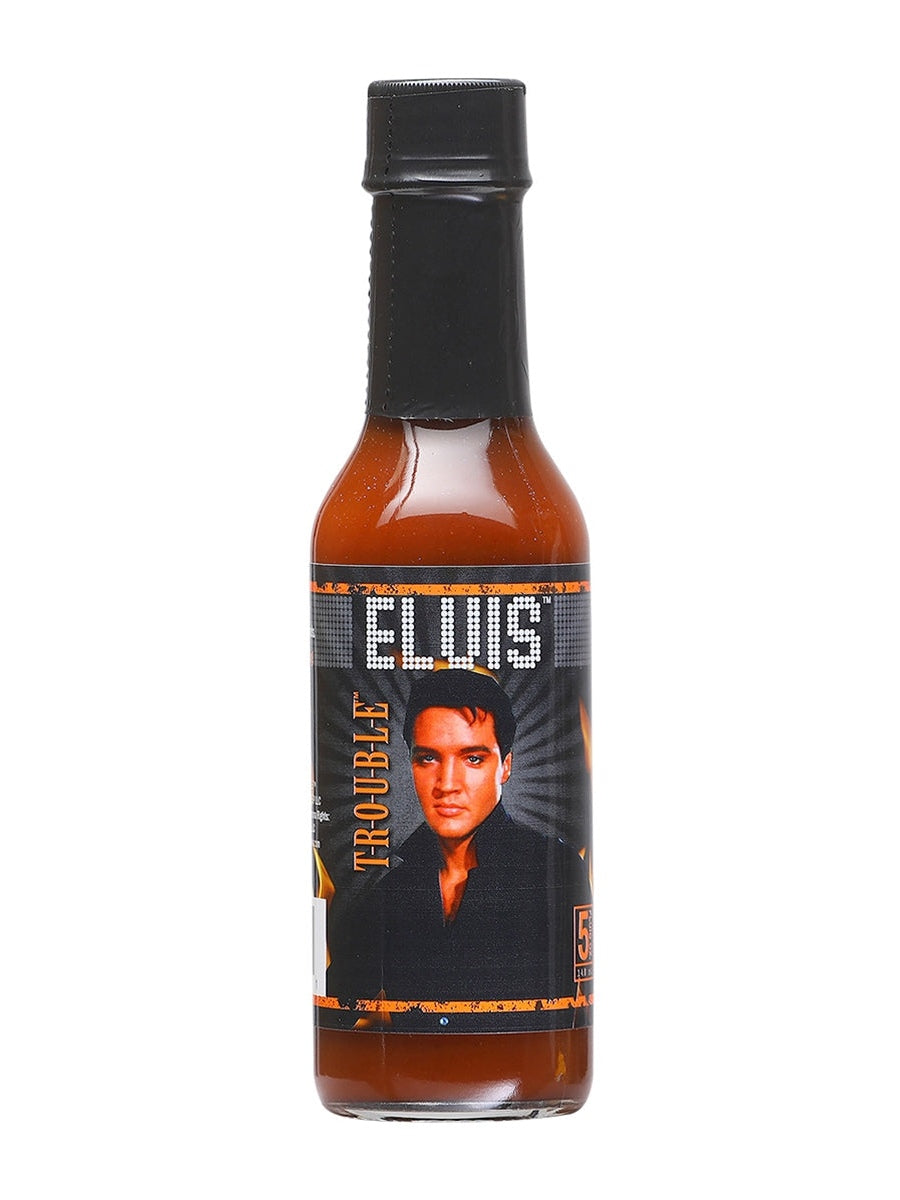Hot Sauce Elvis Trouble 5 oz Heat 7