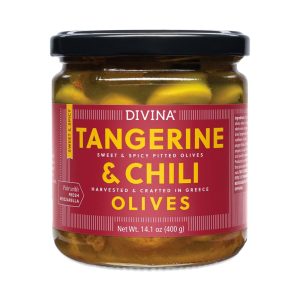 Divina – Tangerine & Chili Marinated Olives, 14.1 Oz