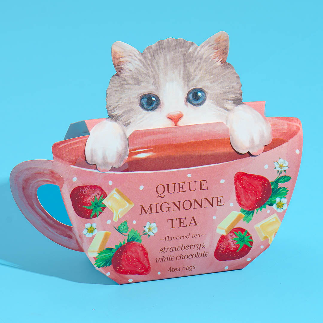 Queue Mignonne Tea – Strawberry & White Chocolate