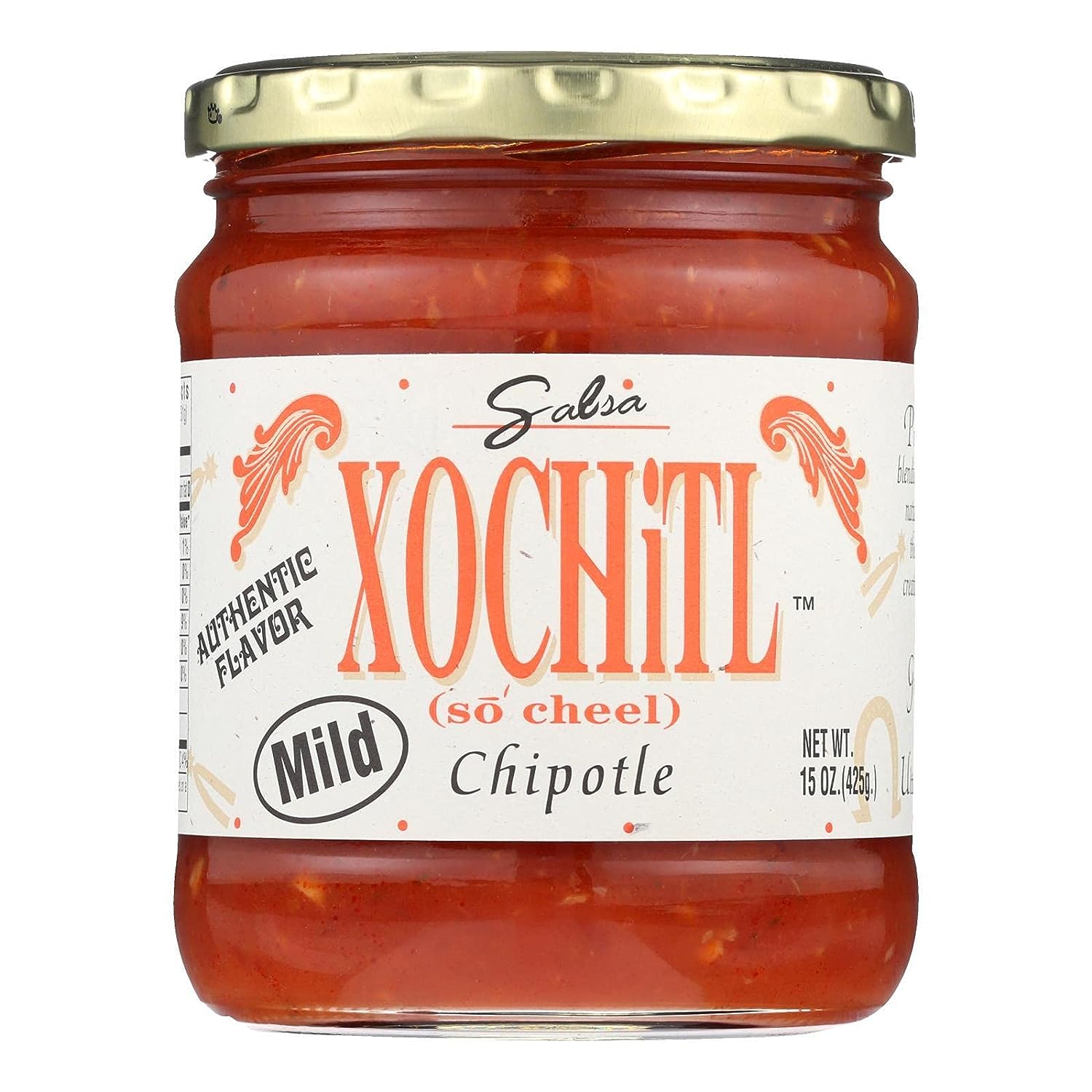 Xochitl Salsa Chipotle Mild 15 Oz – Pack Of 6