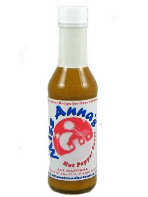 Miss Anna’s Hot Pepper Sauce, 5oz.