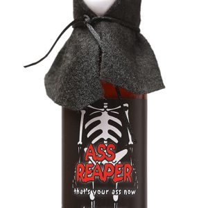 Ass Reaper Hot Sauce with Skull Cap and Cape, 5oz.