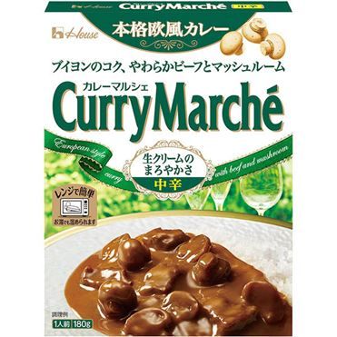 House “Curry Marche, Medium/Hot”, Retort pack, 180g