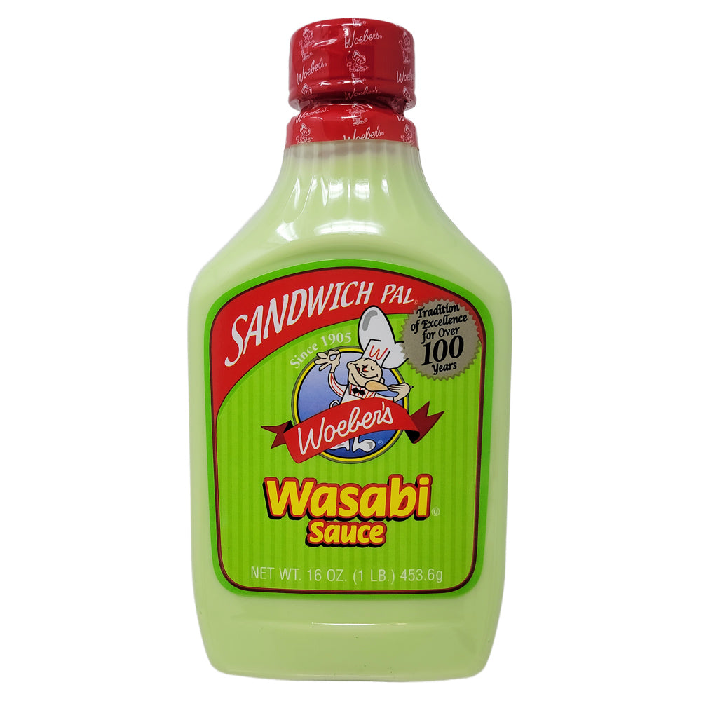 Woeber’s Sandwich Pal Wasabi Sauce – 16oz.