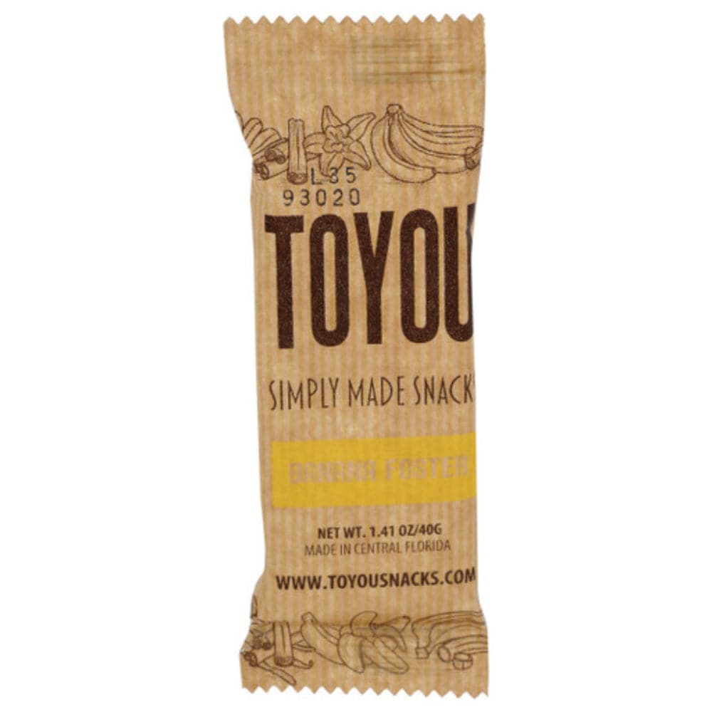 Toyou Snacks – Gluten Free Snack Bar Banana Foster