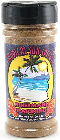 Tropical Sun Fisherman’s Seasoning, 5oz.