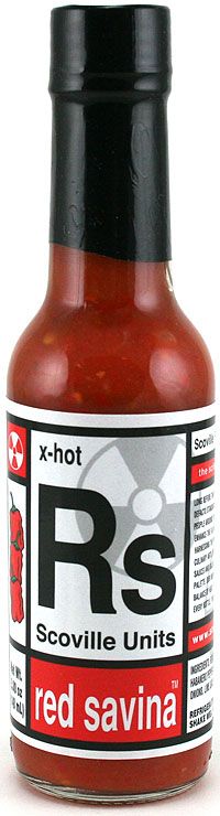 Scoville Food Institute Red Savina Habanero Hot Sauce, 5oz.