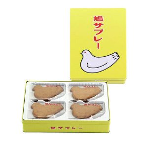 Hato Sable, Pigeon Shaped Cookie, 16 pcs in 1 box, For Gift, Kamakura,