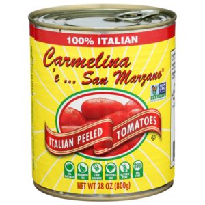Carmelina ‘e. San Marzano – Italian Whole Peeled Tomatoes, 28 Oz