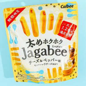 Calbee Thick & Steamy Jagabee – Cheese & Pepper