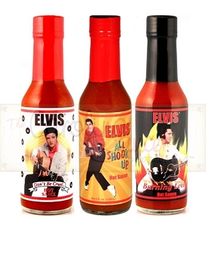Elvis’ Hot Sauces 3 Pack Gift Set