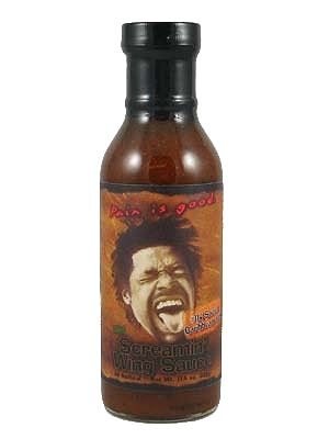 Pain is Good #114 Sweet Caribbean Jerk Screamin Wing Sauce, 13.5oz.