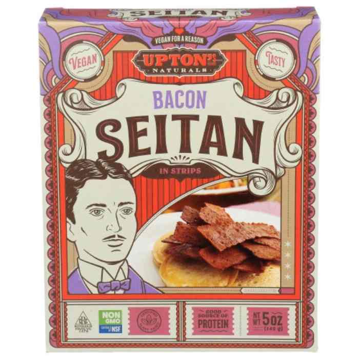 Upton’s Naturals – Seitan Bacon, 5oz
