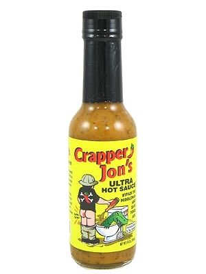 Crapper Jon’s Hot Sauce, 5oz.