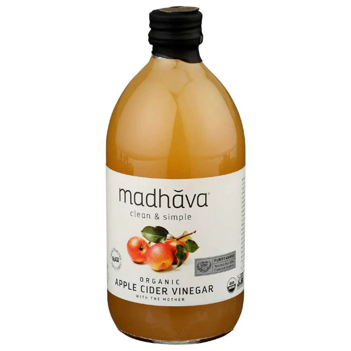 MADHAVA – VINEGAR APPLE CIDER OG 16.9 OZ – Pack of 6