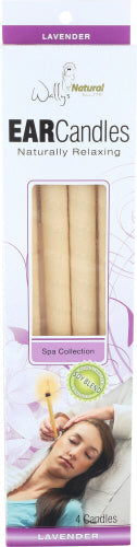 Wally Ear Candle Soy Lavender 4 Pc – Pack Of 1