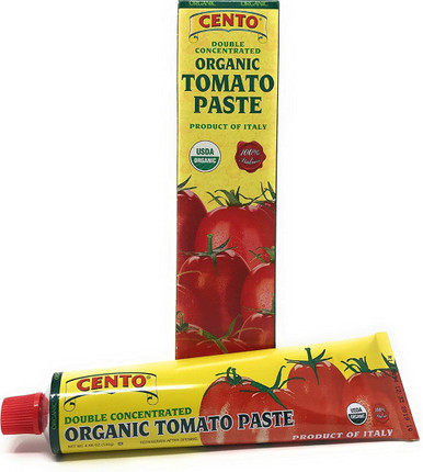 Cento Organic Tomato Paste In a Tube 4.56oz (2 pack)