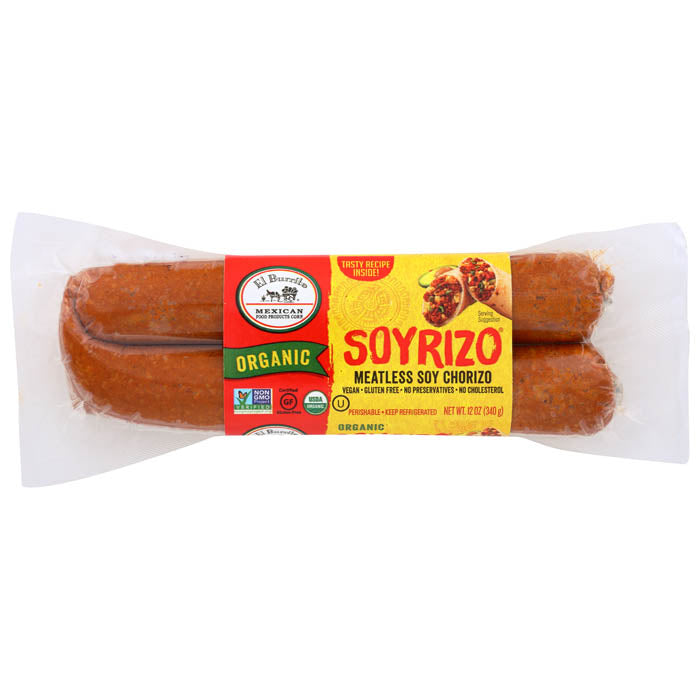 El Burrito – Soyrizo Meatless Soy Chorizo, 12oz