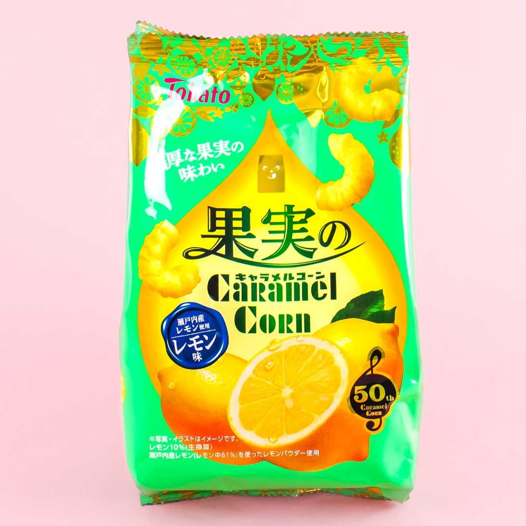 Tohato Fruit Caramel Corn – Lemon
