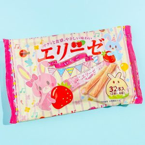 Bourbon Elise Wafer Sticks – Easter Bunny Strawberry