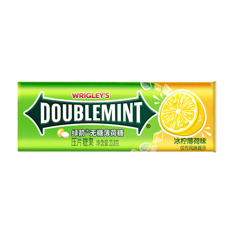Wrigley’s Doublemint Sugar-Free Ice Lemon Mint Candy 23.8g