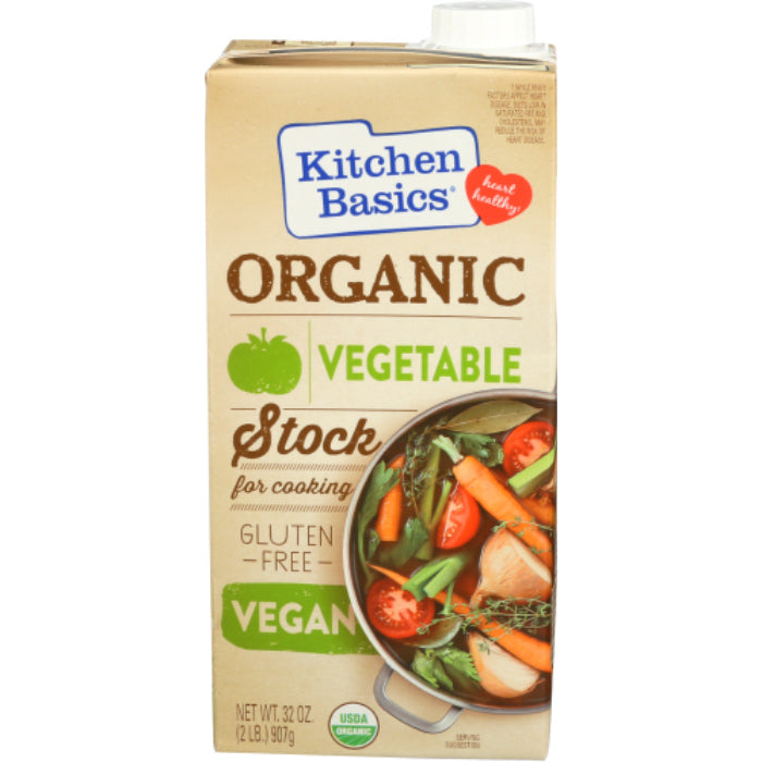 Kitchen Basics – Stock Vegetable Organic, 32 Oz – Pack of 12