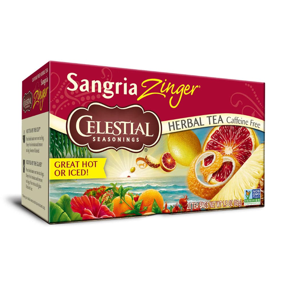 Celestial Seasonings – Sangria Zinger Herbal Tea, 1.5 Oz
