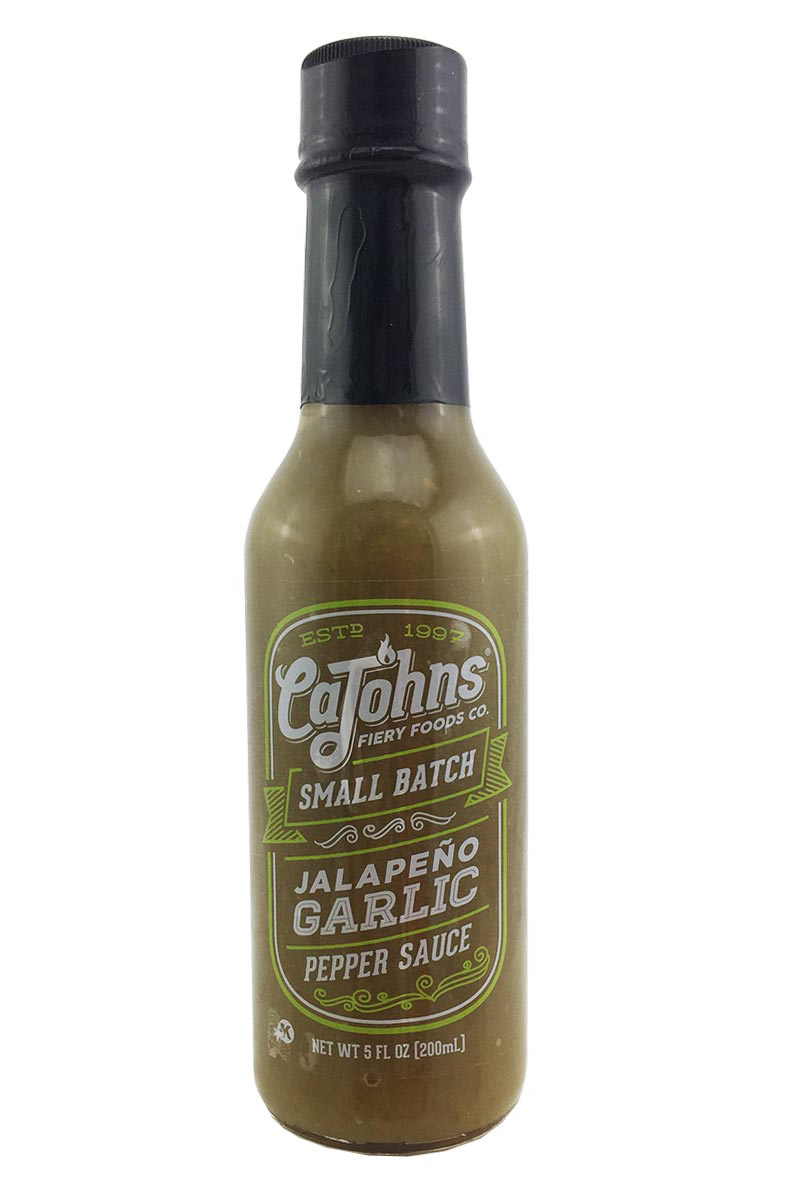 Cajohns Small Batch Jalapeno Garlic Pepper Sauce