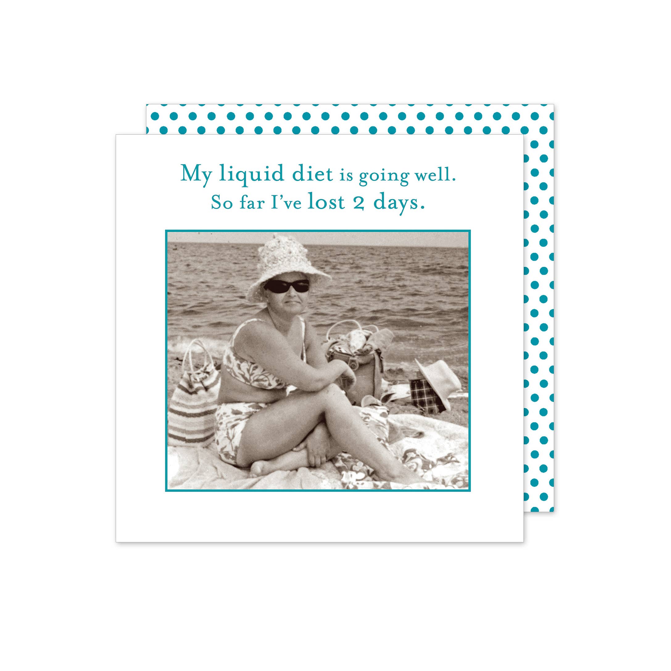 Shannon Martin Design – Liquid Diet Beverage Napkin