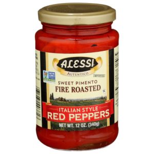 Alessi – Roasted Peppers, 12 Oz – Pack of 12