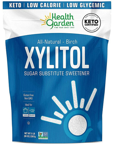 Health Garden Real Birch USA Xylitol, 5 lbs.