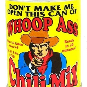 Whoop Ass Chili Mix, 6oz.