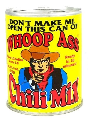 Whoop Ass Chili Mix, 6oz.