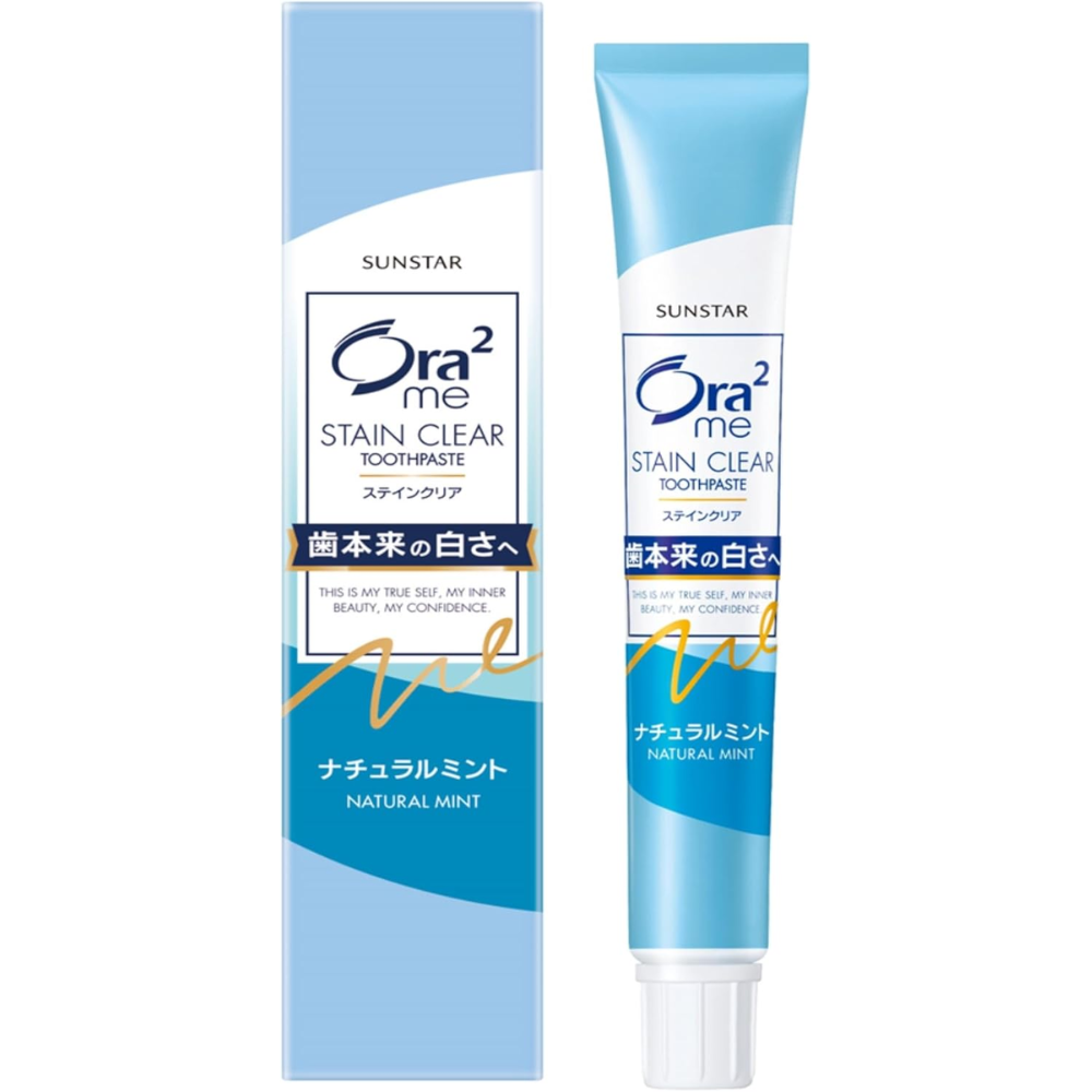 Sunstar Ora2 me Stain Clear Toothpaste Natural Mint 20g – Made in JAPAN – Tokyo Sakura Mall