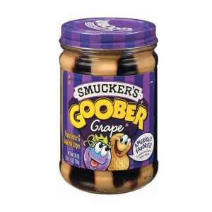 Smucker’s Goober Peanut Butter & Grape Jelly Stripes