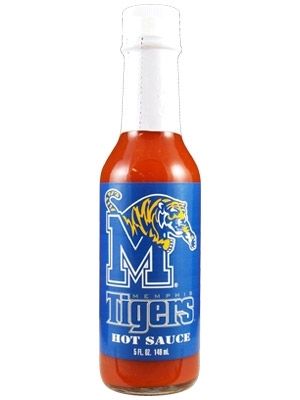 Collegiate Hot Sauce – Memphis Tigers, 5oz.