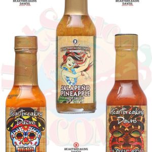 Heartbreaking Dawns Milder Hot Sauce 3 Pack, 3/5oz.