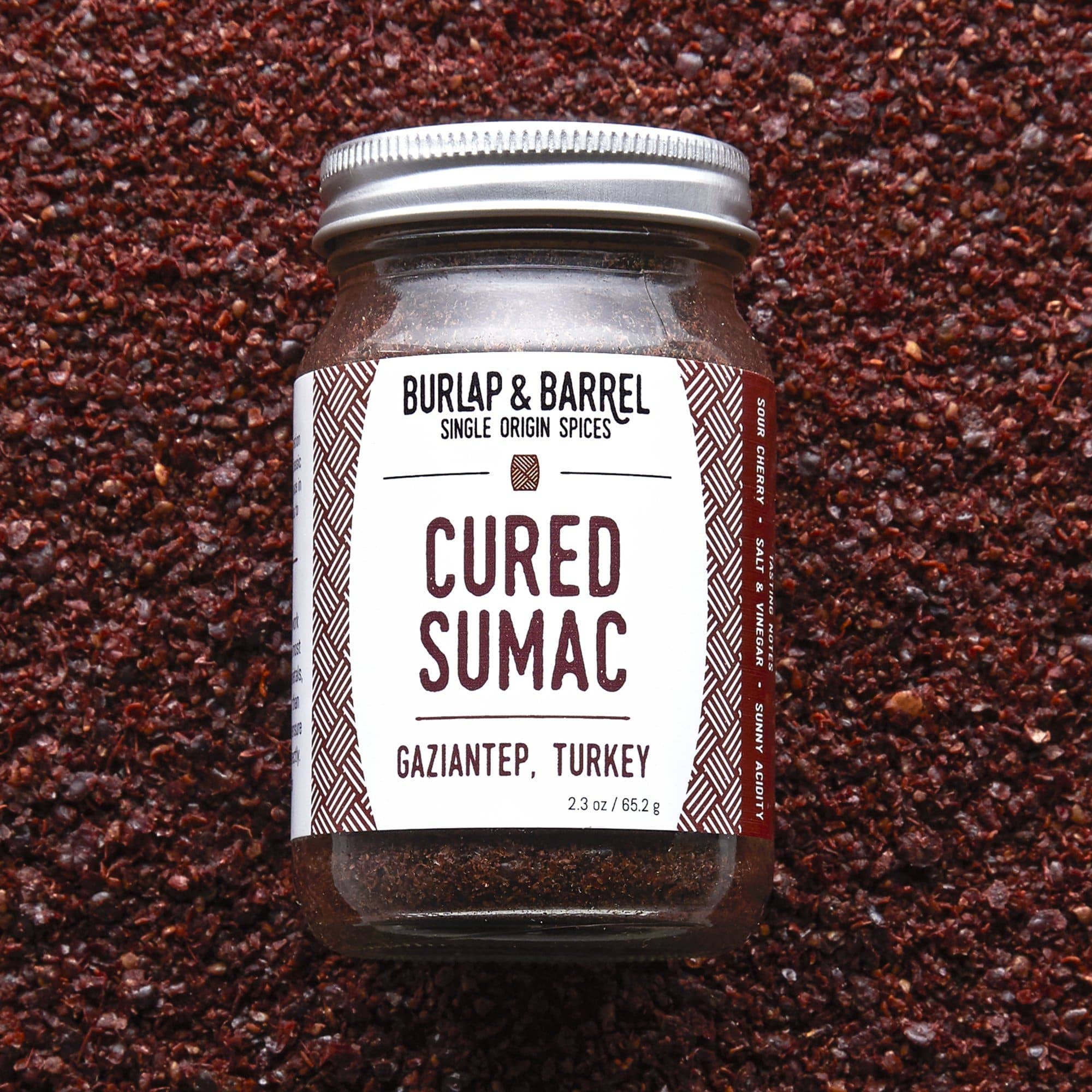 Burlap & Barrel – Cured Sumac (Sumak) – Single Origin Spice & Seasonin