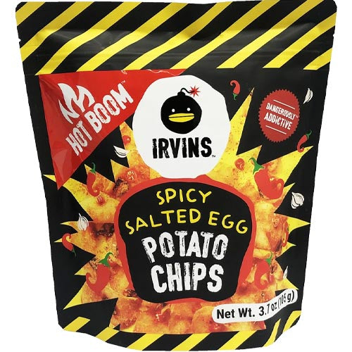 Irvins – Salted Egg – Potato Chips (Spicy) – 105 G