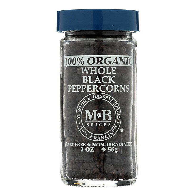 Morton & Bassett – Spice Pepper Black Whole Organic, 2 Oz – Pack of 3
