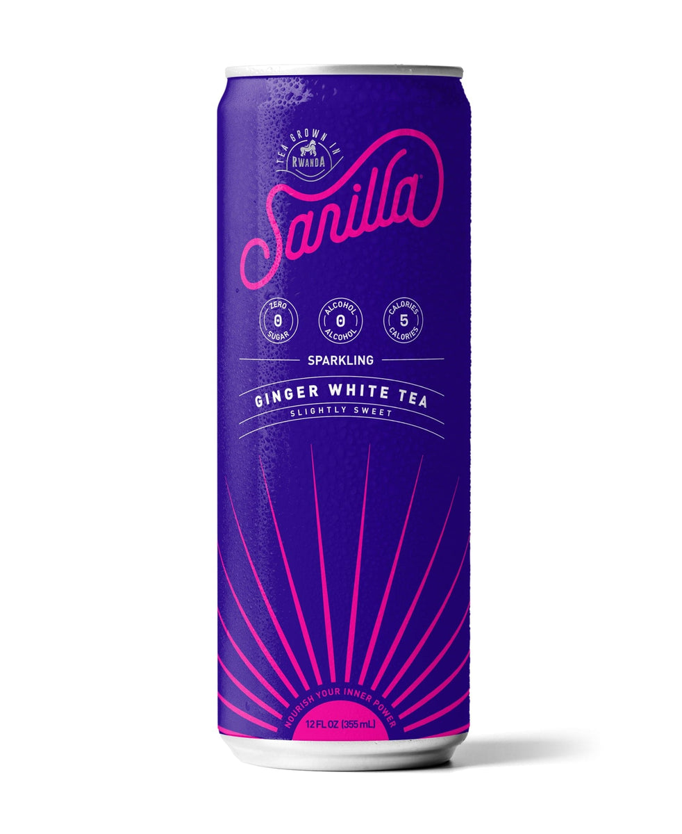 Sarilla Organic Ginger Antioxidant Spritzer – 12 Cans