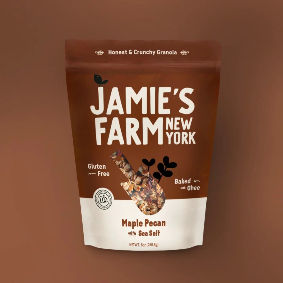 Jamie’s Farm Granola Maple Pecan with Sea Salt Bag – 6 bags x 8 oz case