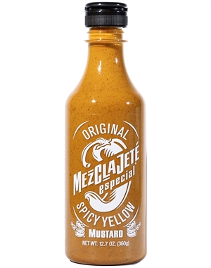 Ring of Fire MezClajete Especial Spicy Yellow Mustard, 12.7oz.