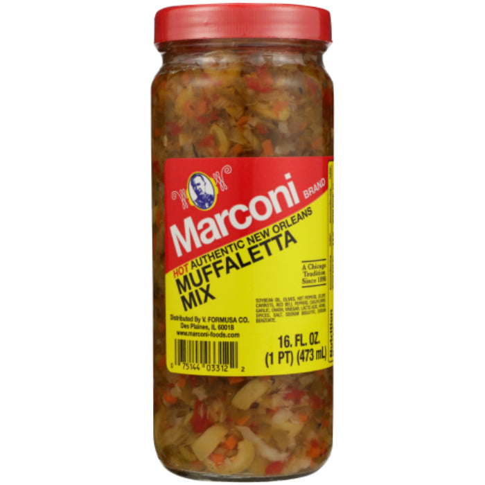 Marconi – Muffaletta Hot, 16 Oz – Pack of 12