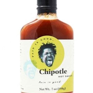 Hot Sauce Pain is Good Chipotle 7 oz Flask Heat 7