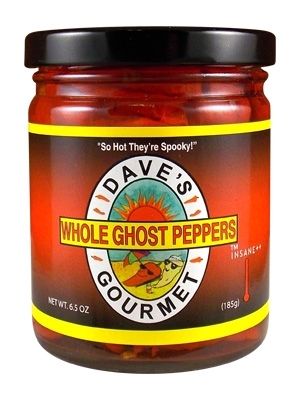 Dave’s Gourmet Whole Ghost Peppers, 6.5oz.