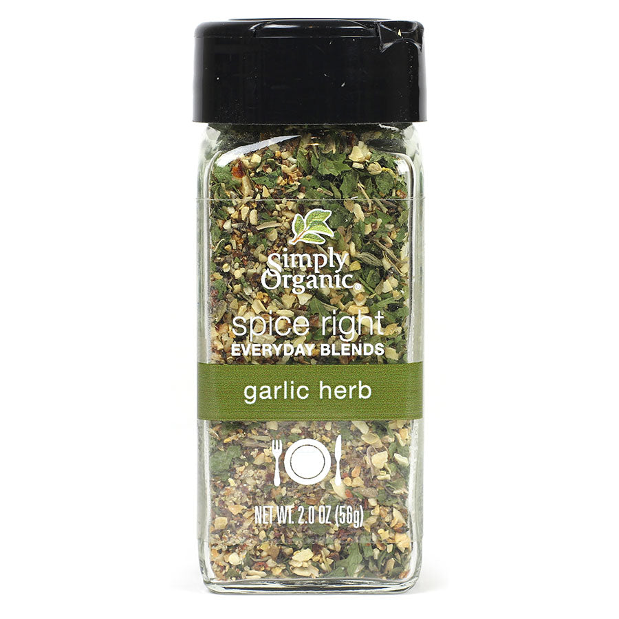 Simply Organic Garlic Herb Blend – Savory Organic Seasoning