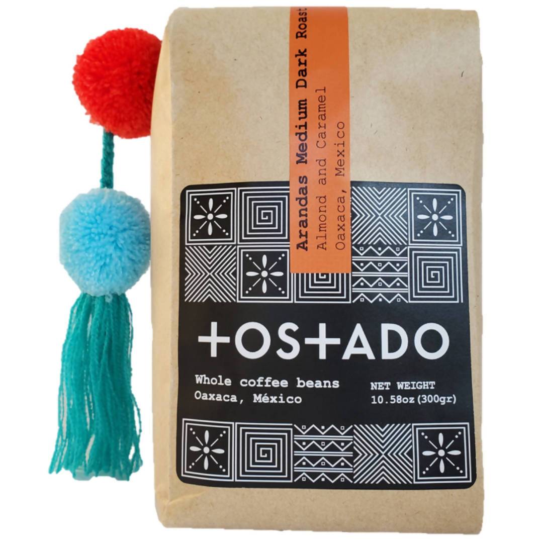 Tostado Arandas Coffee Beans (Medium-Dark Roast) – 10 Bags x 10.58oz