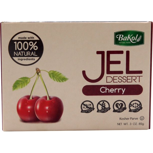 Tasty Bakol Cherry Jel Dessert – 100% Natural & Delicious